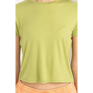 DZ23C720-Short-Sleeve Crew Neck T-Shirt