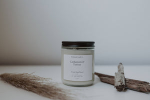 CARDAMOM & VETIVER CANDLES