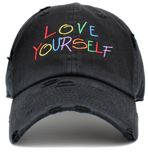 Love Yourself Vintage Dad Hat