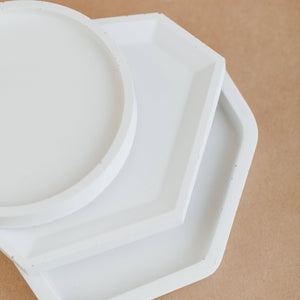 Concrete Tray Displays