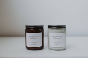 EARLY MORNING & COFFEE BEANS CANDLES