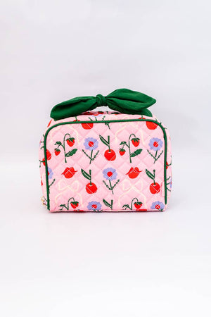 Cherry toiletry bag