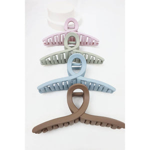 Matte Crescent Claw Hair Clip