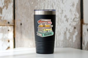 Fuck Off I'm Reading Sticker - books, bookshop, library