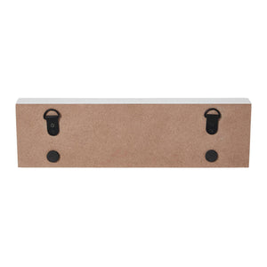 Let It Snow Plaid Block Sign 3x10