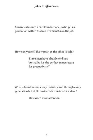 Jokes to Offend Men by Allison Kelley