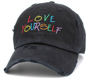 Love Yourself Vintage Dad Hat