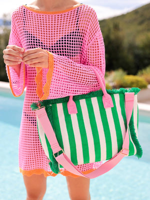 CABANA STRIPE TOTE