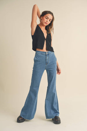 HOOK & EYE CLOSER VEST CARDIGAN