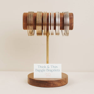 *Jewelry Bar* Thick & Thin Bangle Pre-Pack