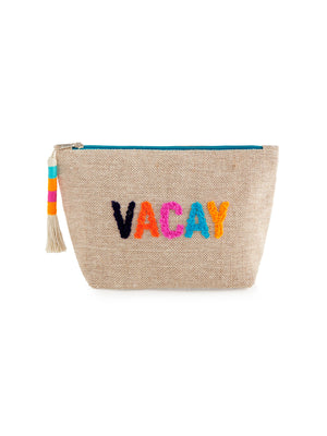 "VACAY" ZIP POUCH
