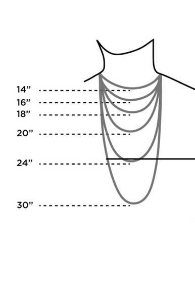 STAINLESS STEEL WATERPROOF TARNISH FREE NECKLACE | 40NK321