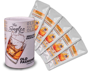 Singlez Bar Old Fashioned- 5-Pack Single Serve Mixers