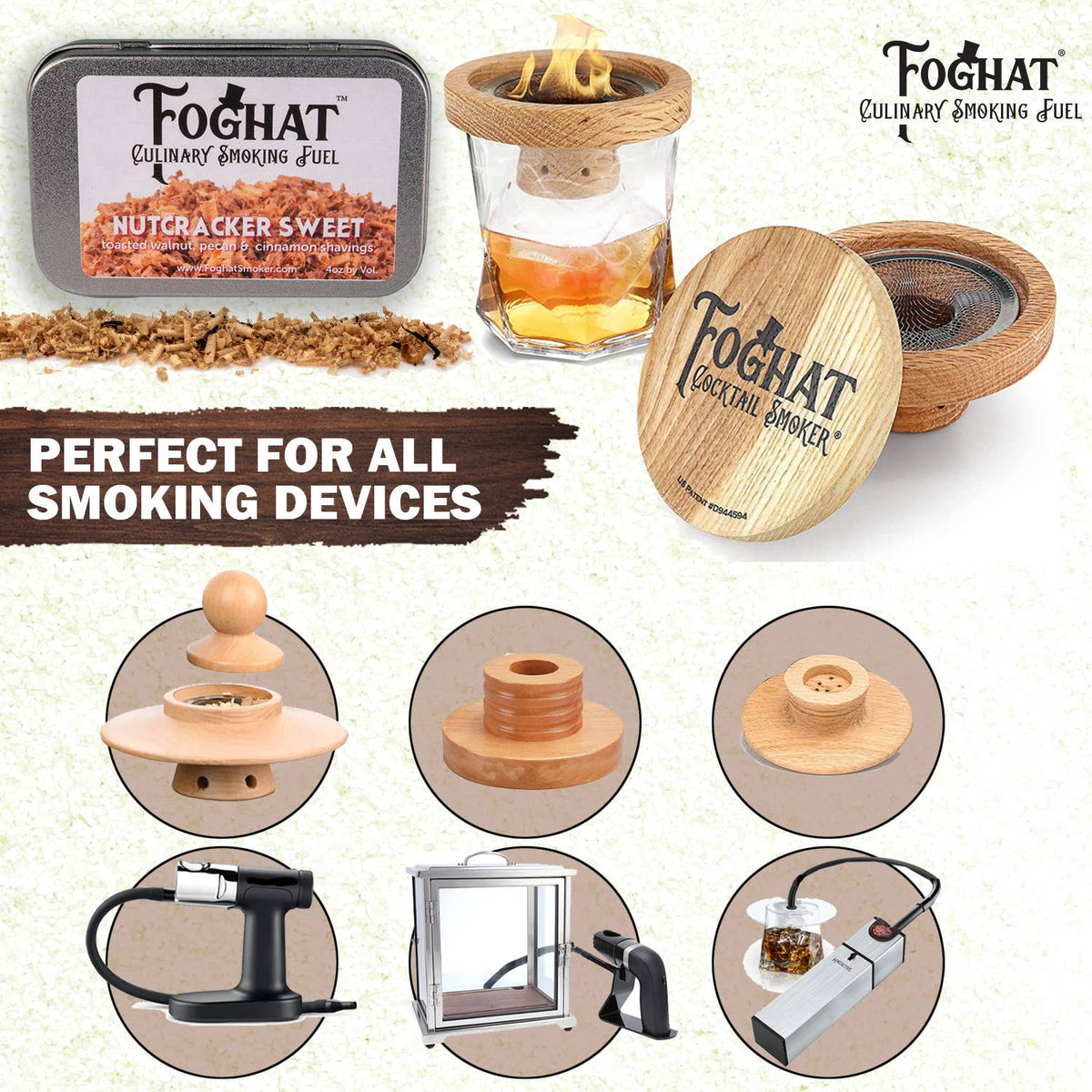 Nutcracker Sweet - Foghat Culinary Smoking Fuel