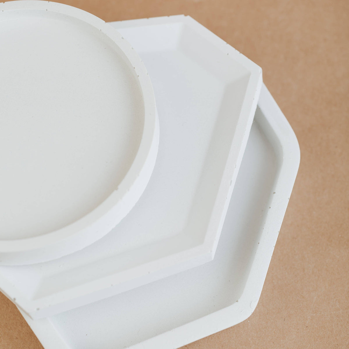 Concrete Tray Displays