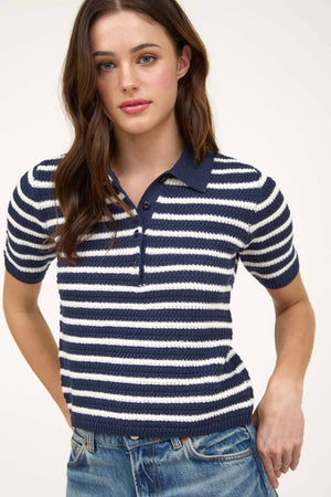 COLLARED POLO SWEATER