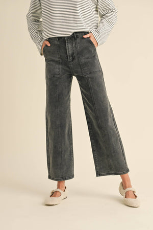 P3966   PANELED STRETCH PANTS