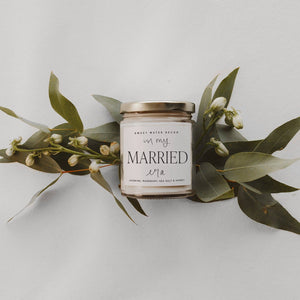 In My Married Era 9 oz Soy Candle - Home Decor & Gifts