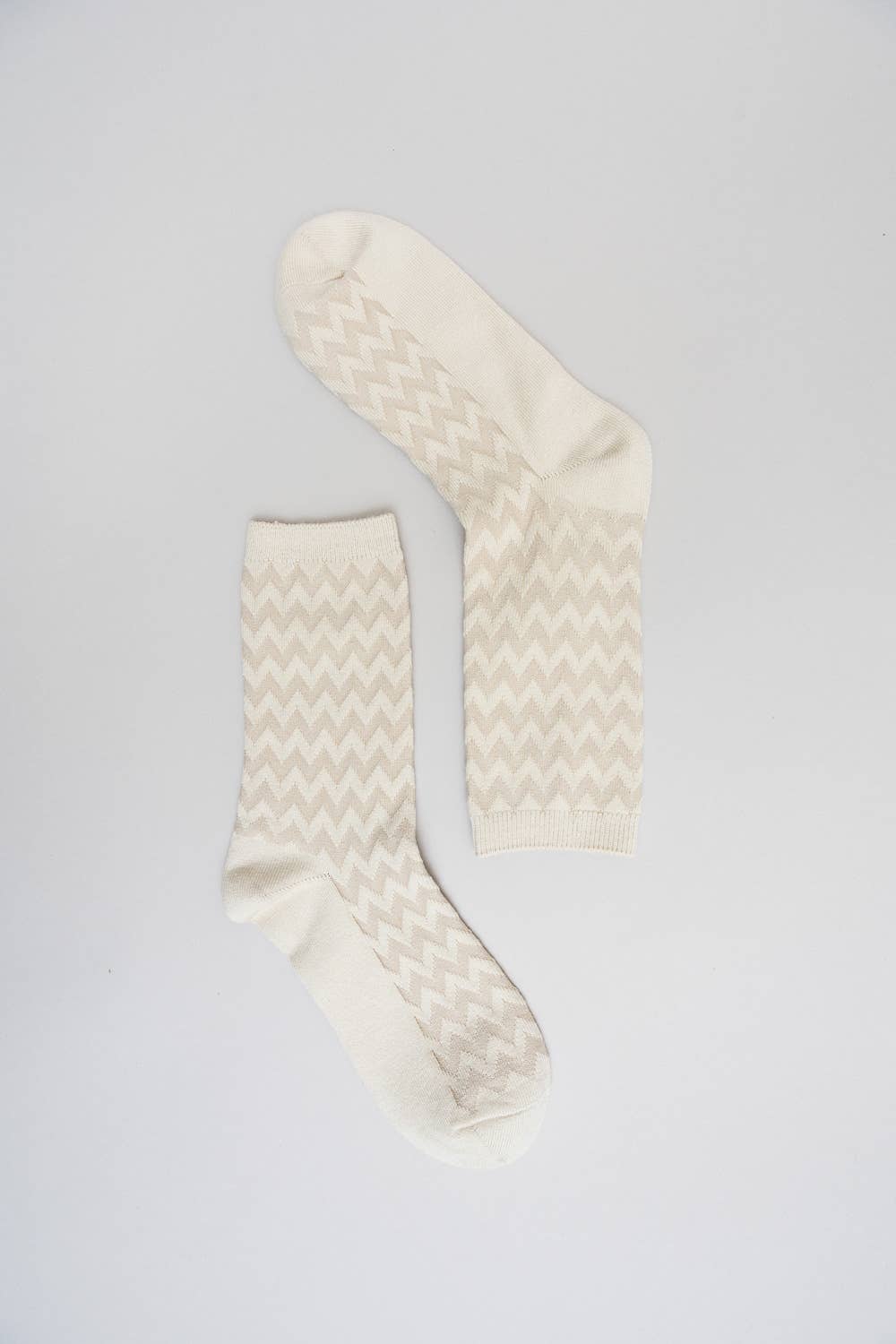 Boho zigzag socks