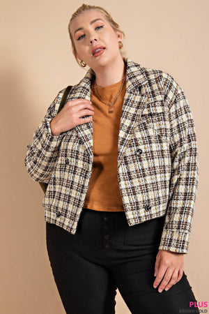 TWEED CROP JACKET