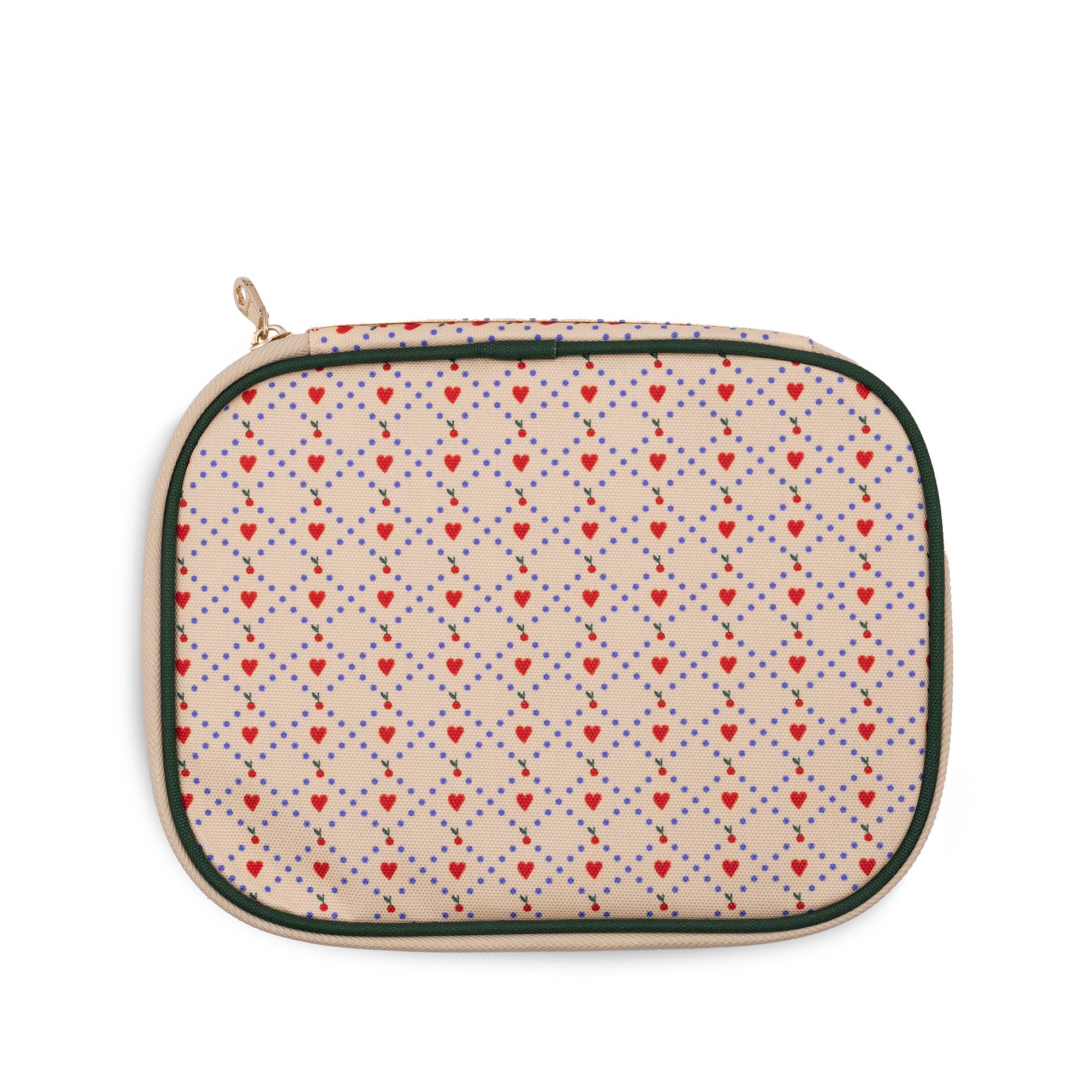 cherry heart mobile tech pouch