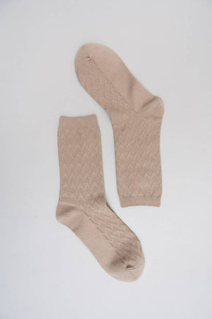 Boho zigzag socks