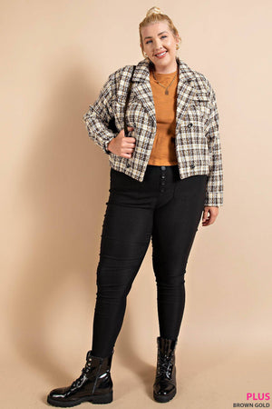 TWEED CROP JACKET