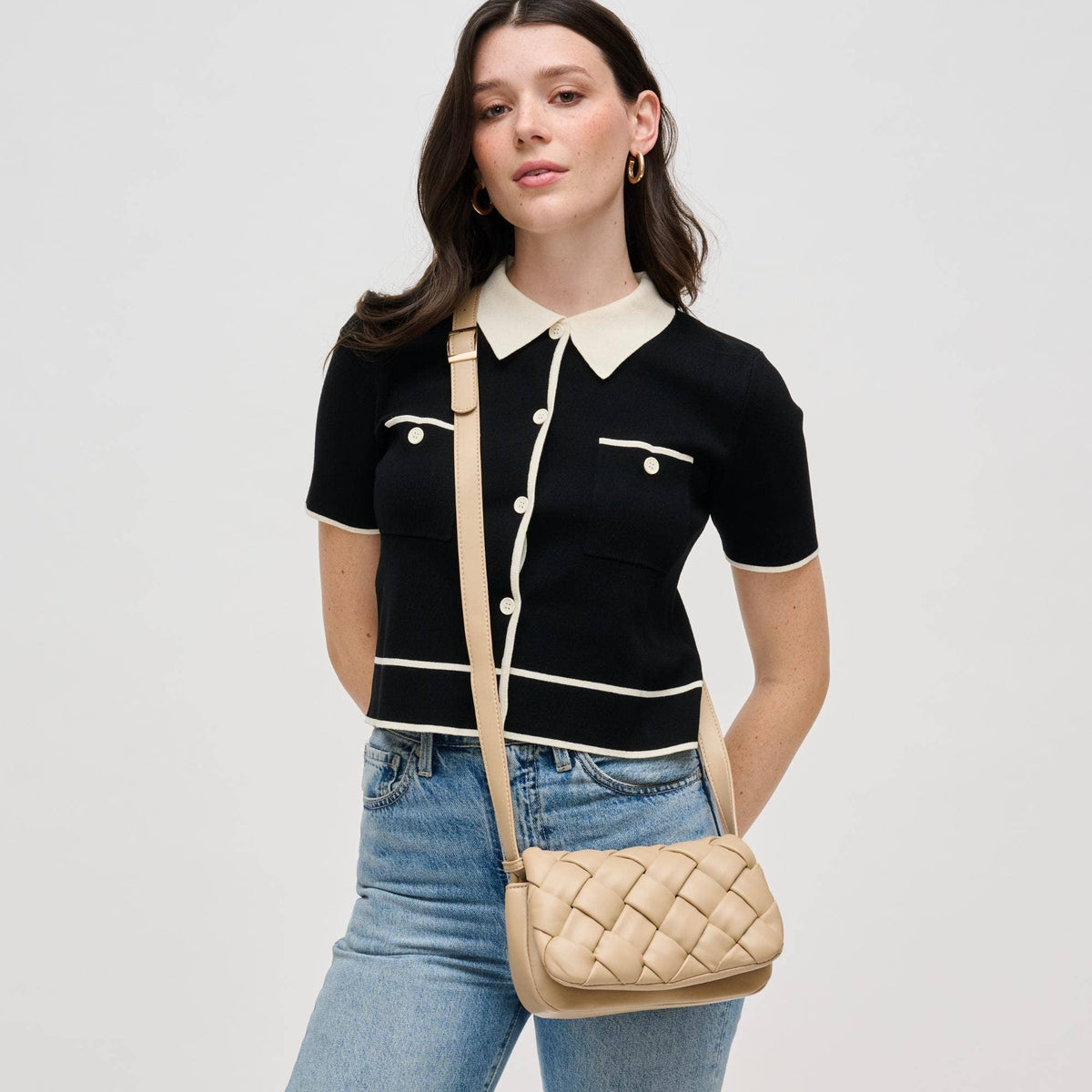 Daphne Woven Crossbody