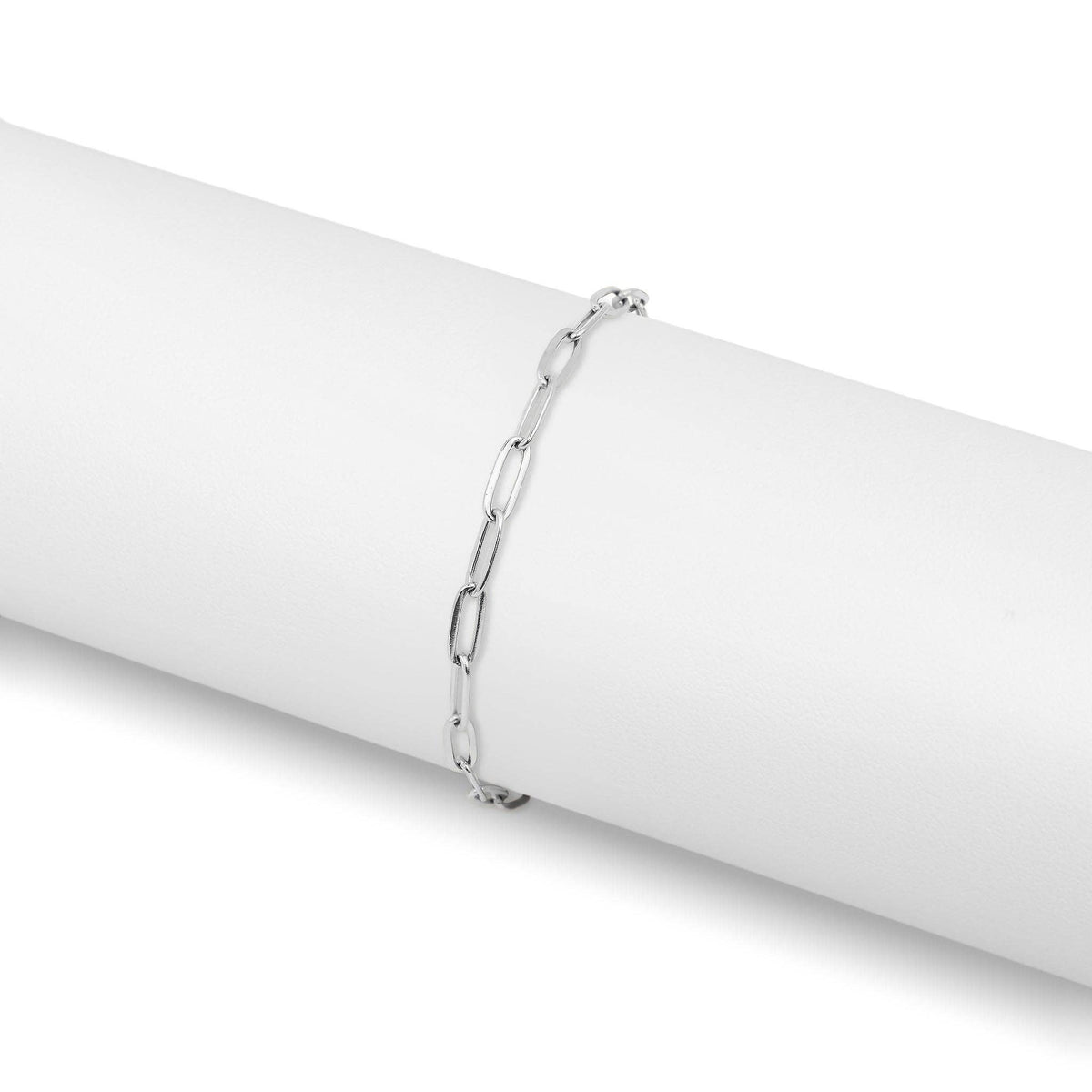 Paperclip Chain Anklet