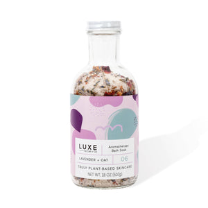 Luxe Lavender + Oat Aromatherapy Bath Soak