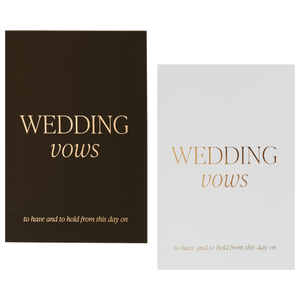 Wedding Vows Booklet Set - Wedding Gifts & Cards