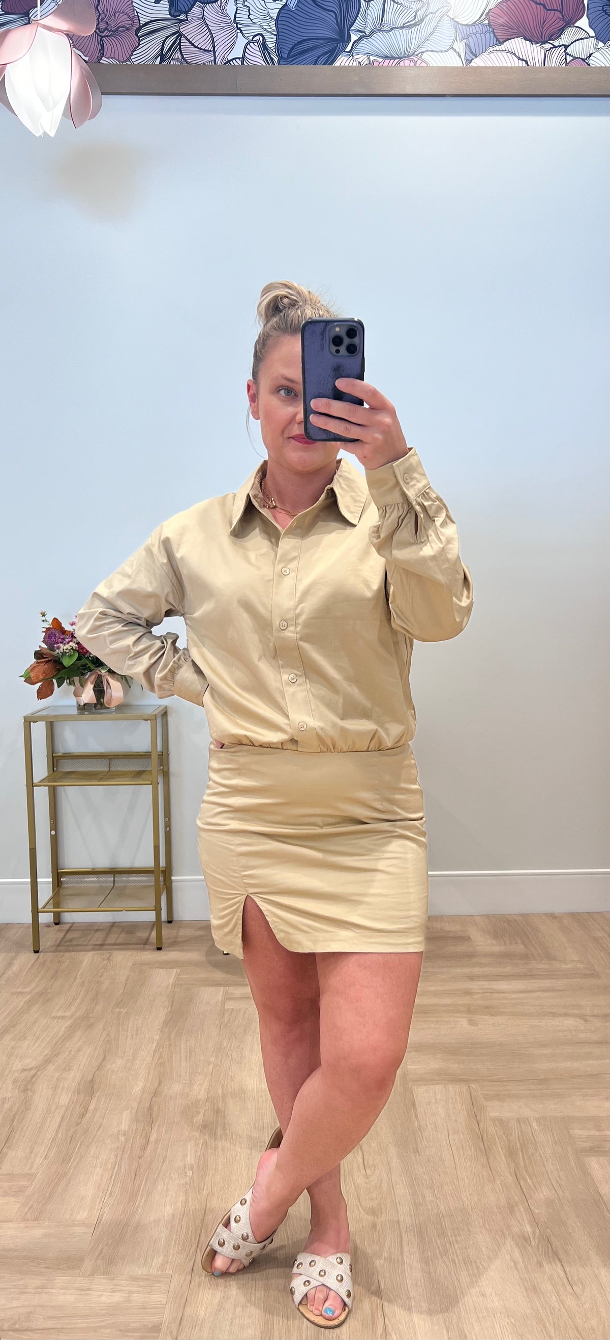 Stella khaki dress