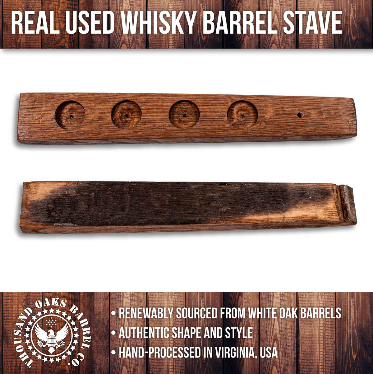 Glencairn Whisky Stave Flight Set