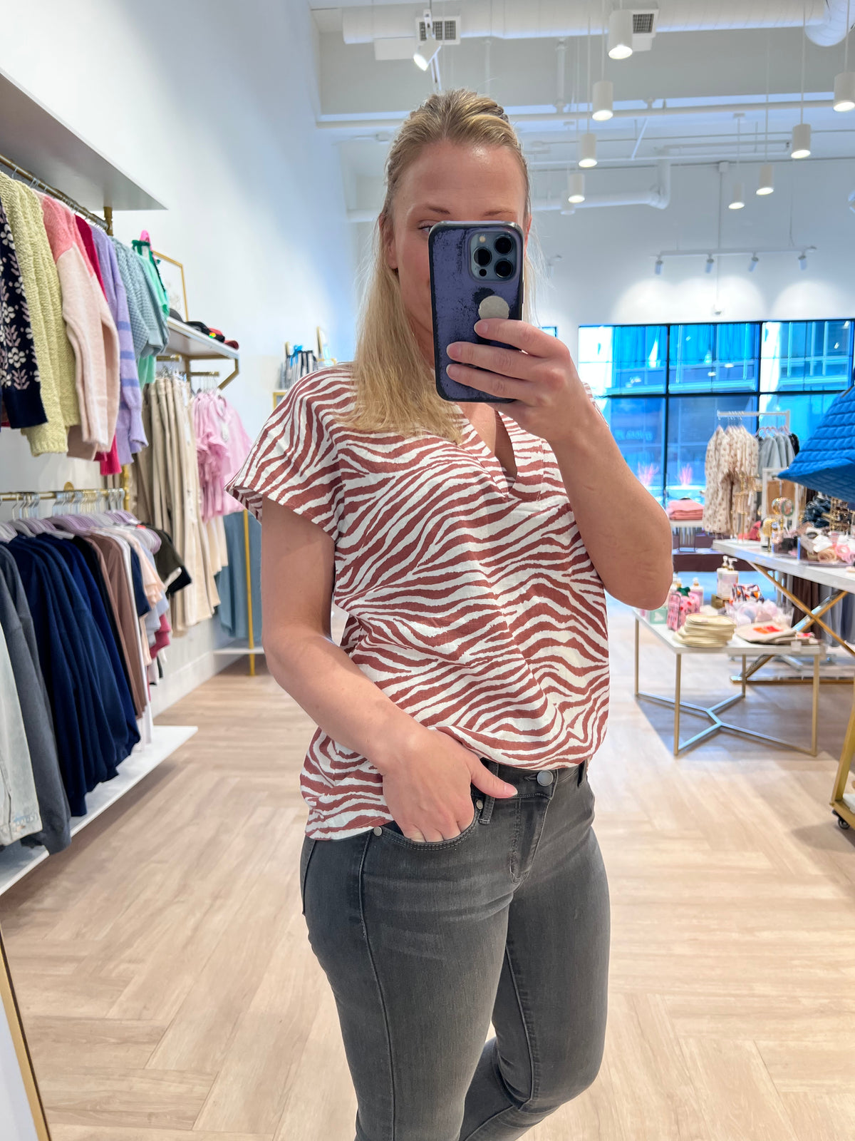 B.Young Flakka Blouse