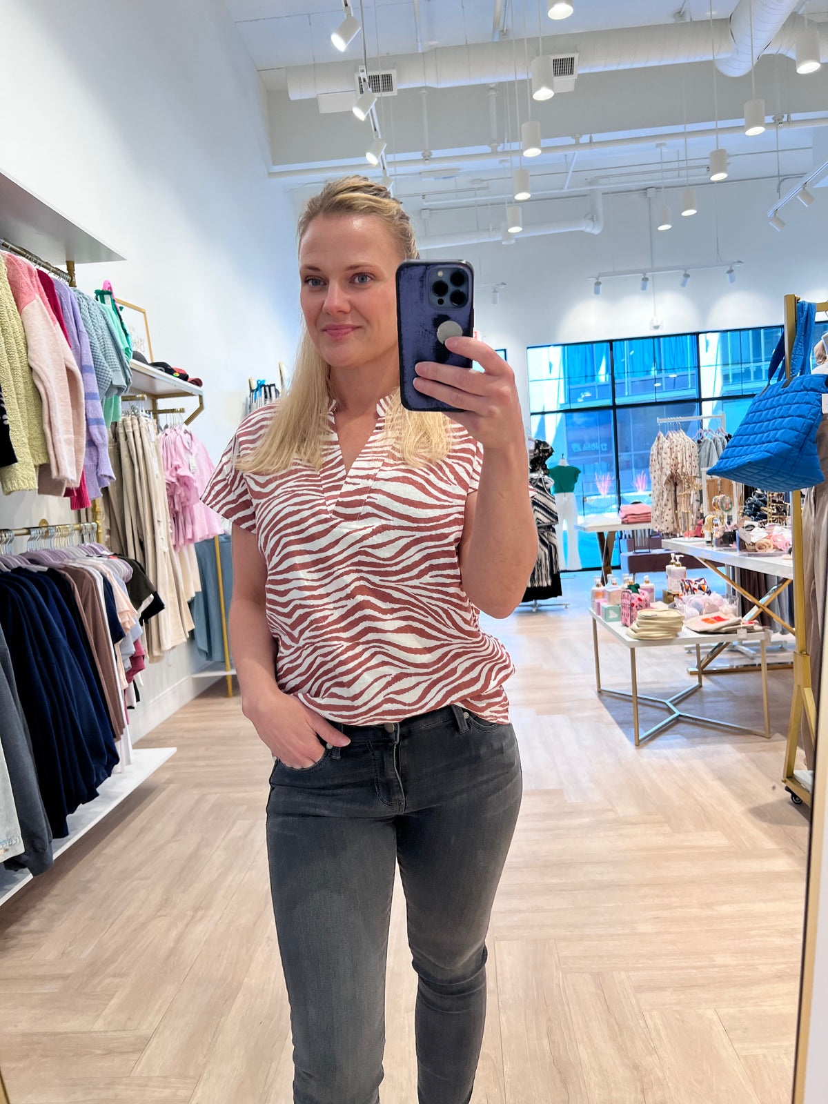 B.Young Flakka Blouse