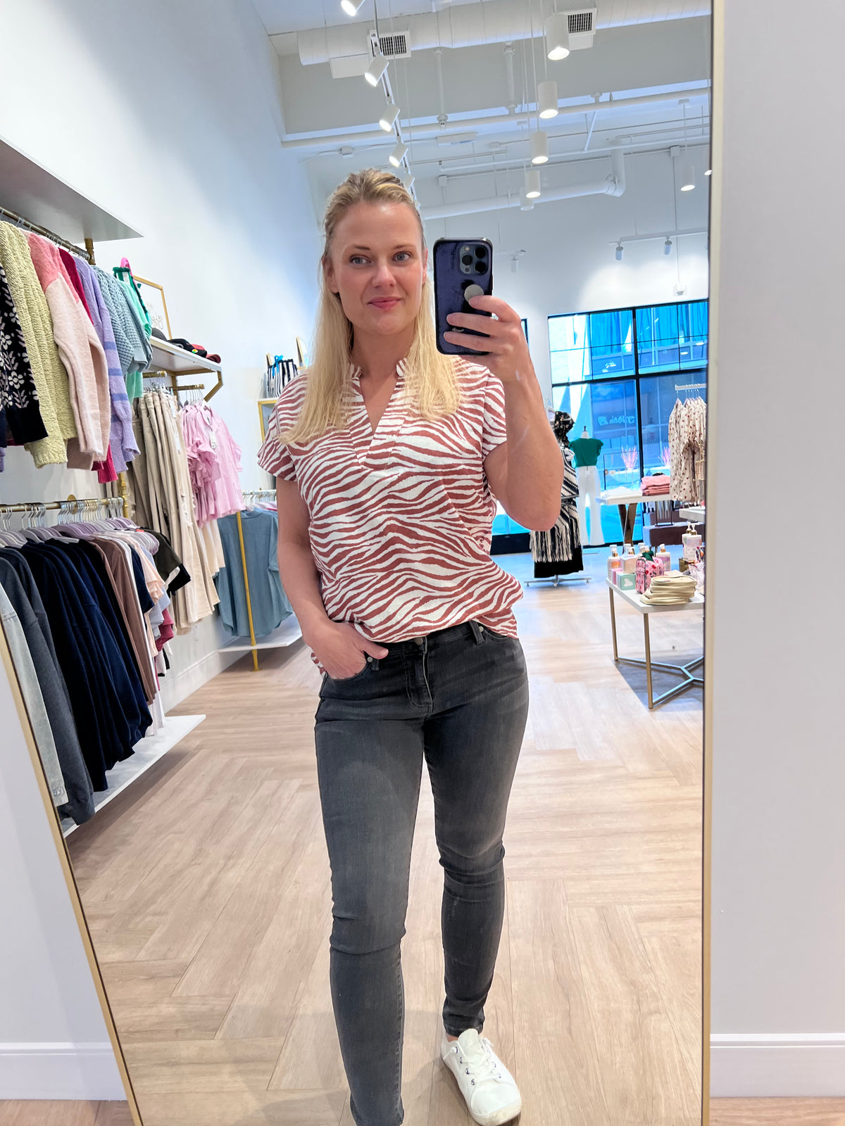 B.Young Flakka Blouse