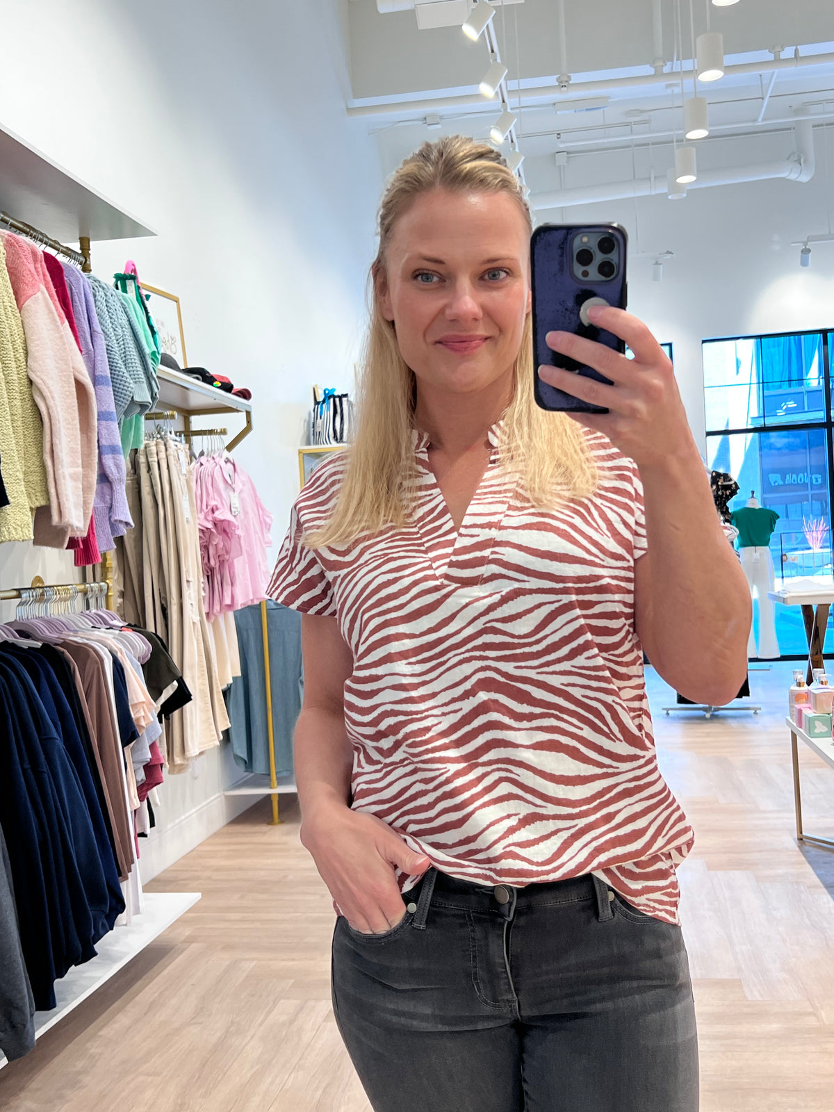 B.Young Flakka Blouse