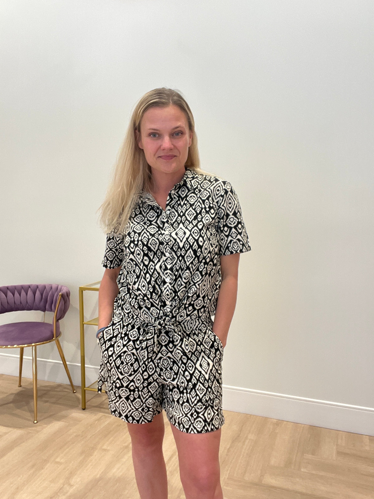 Ichi Black Diamond Top