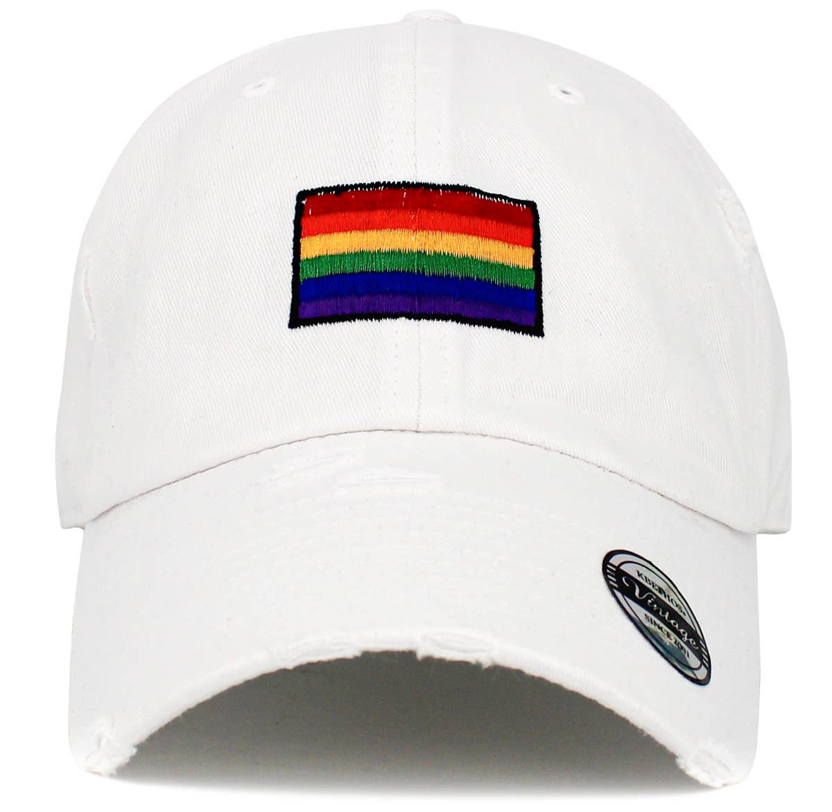 Pride Flag Vintage Dad Hat