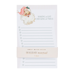 *NEW* Vintage Santa Notepad - Christmas Stationery & Gifts