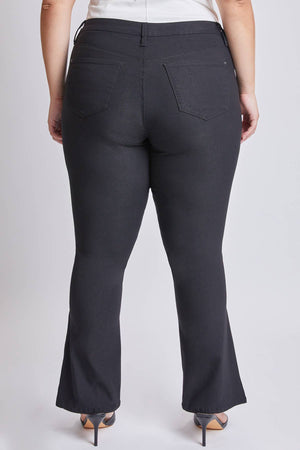 Missy Plus Hyperstretch Mid Rise Mini Bootcut Pant